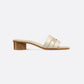 Gold-Tone Dway Heeled Slide