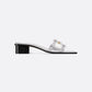 Dior Or D-Lane Heeled Slide