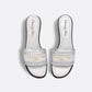 Dior Or D-Lane Heeled Slide