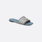 Chambray Blue Dway Slide