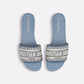 Chambray Blue Dway Slide