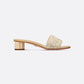 Dior Or Dway Heeled Slide