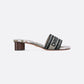 Dior Lucky Dway Heeled Slide