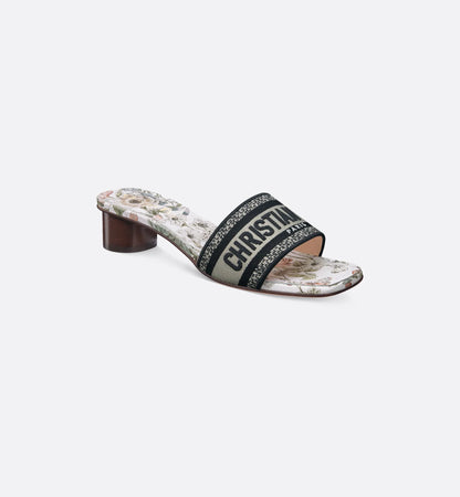 Dior Lucky Dway Heeled Slide