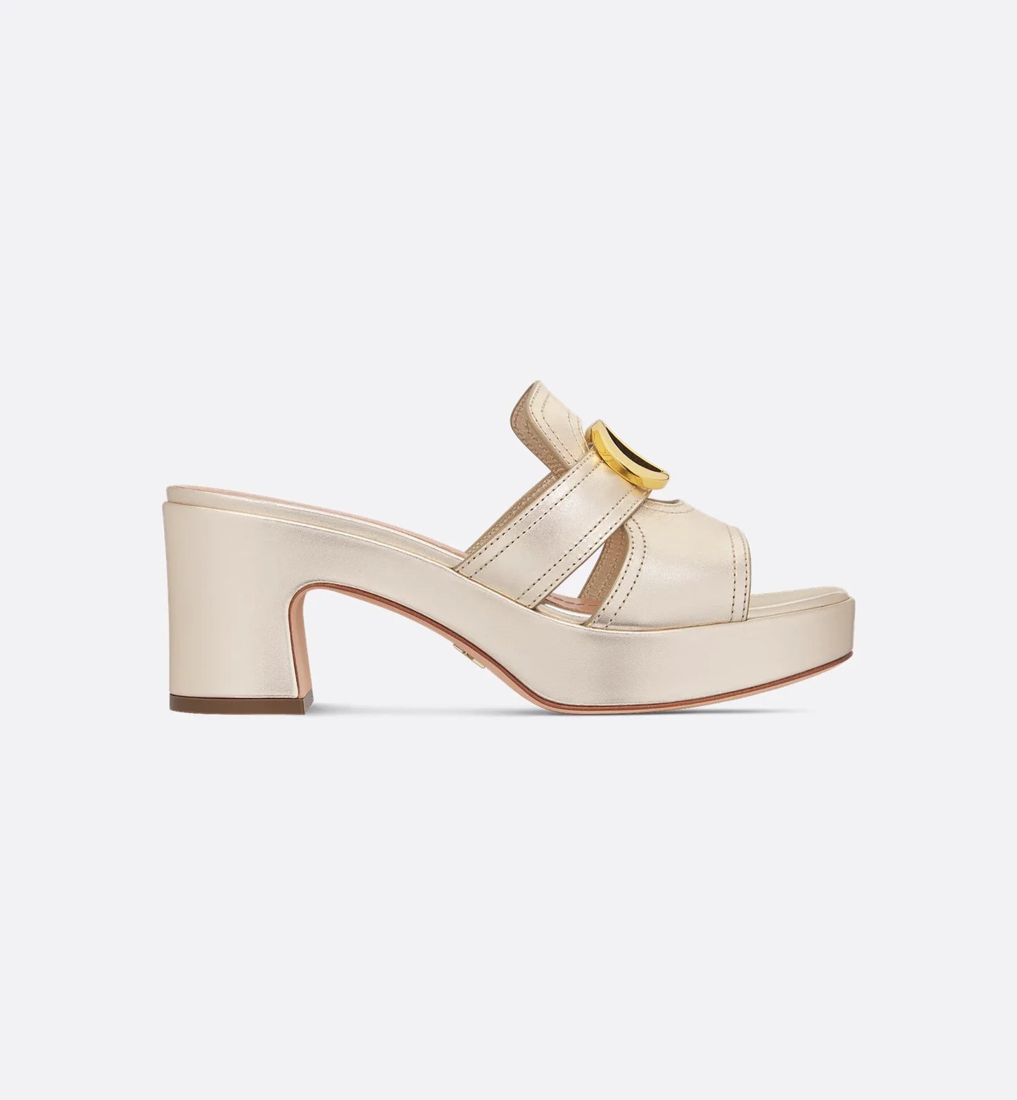 Dior Or 30 Montaigne Platform Slide