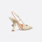 Dior Or Dior Tribales Slingback Pump