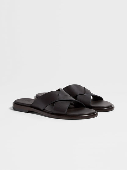 ZEGNA Leather Sandal