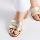 Gold-Tone Dway Heeled Slide