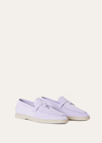 Tango Red - Lilac Wagasa Summer Charms Walk Loafer  Suede