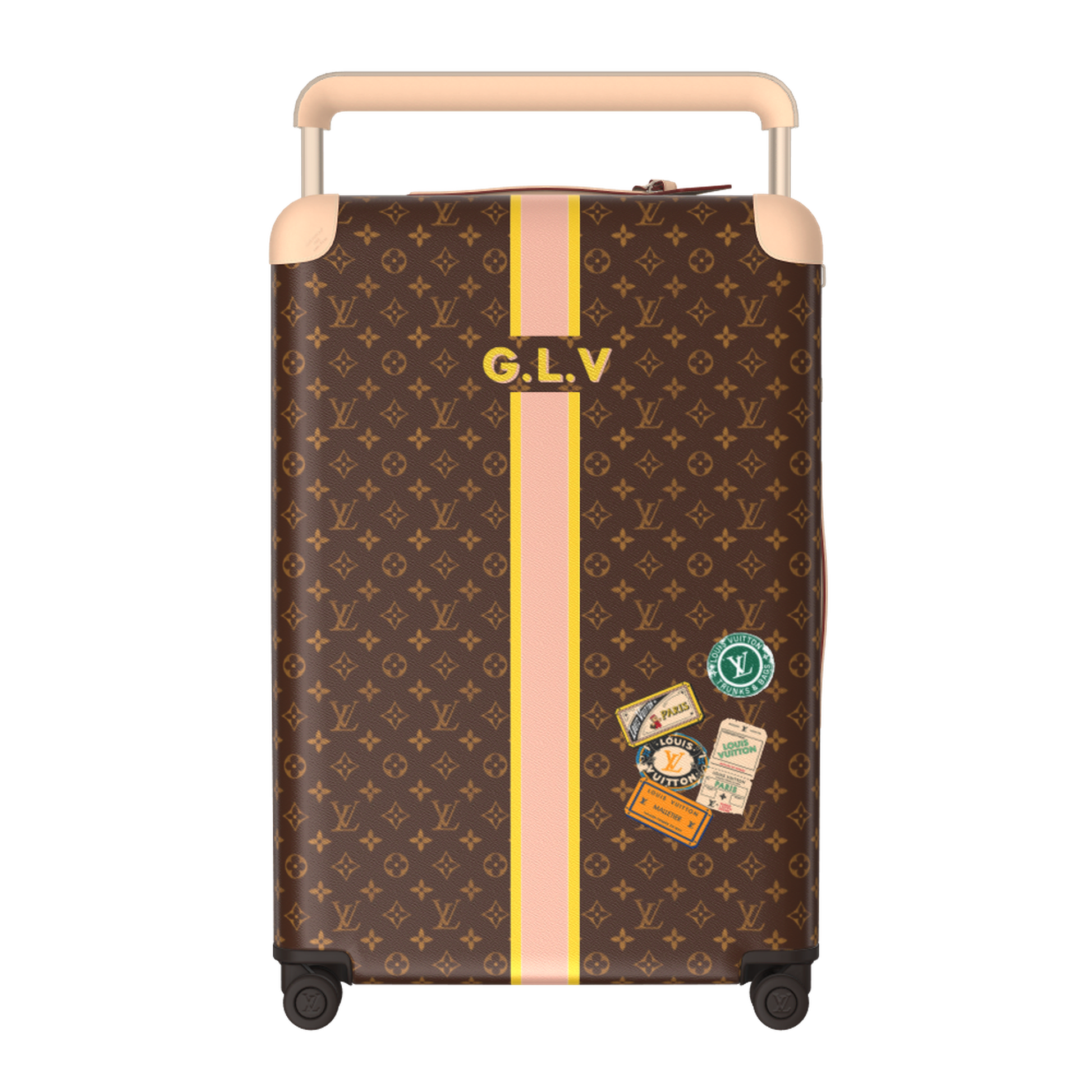 Horizon 70 Monogram Canvas Brown-Beige Rolling Luggage