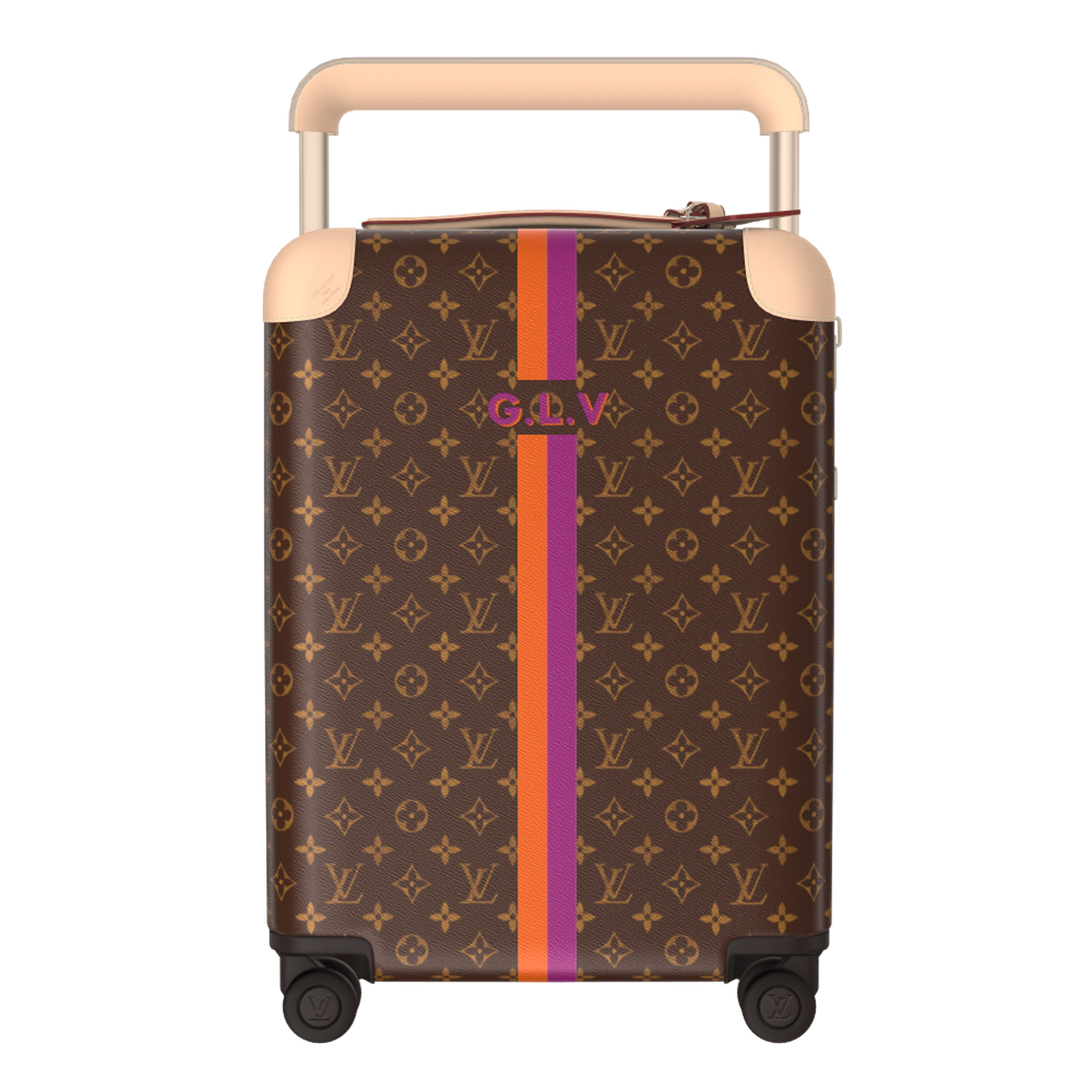 Horizon 50 Monogram Canvas Brown-Beige Rolling Luggage