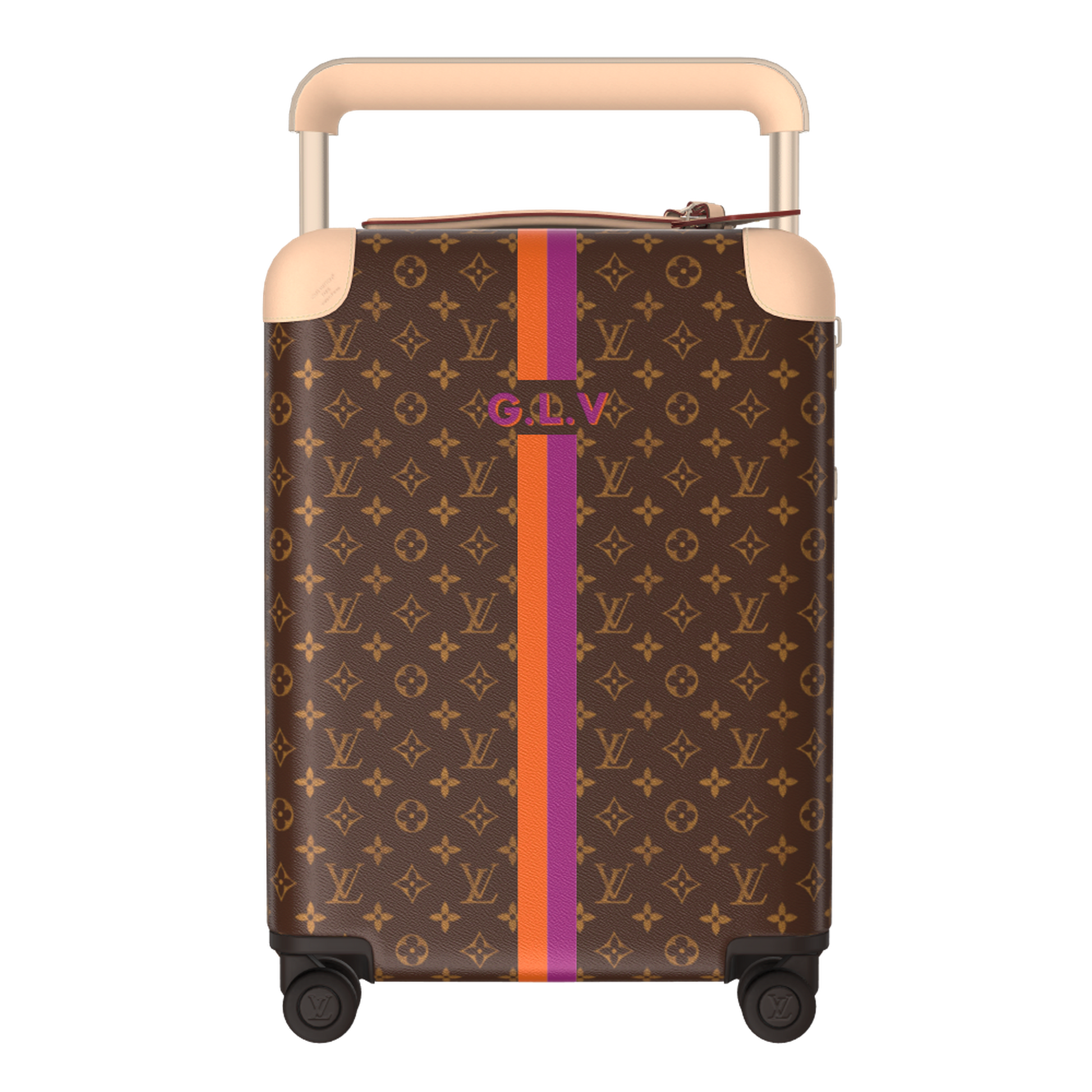 Horizon 50 Monogram Canvas Brown-Beige Rolling Luggage