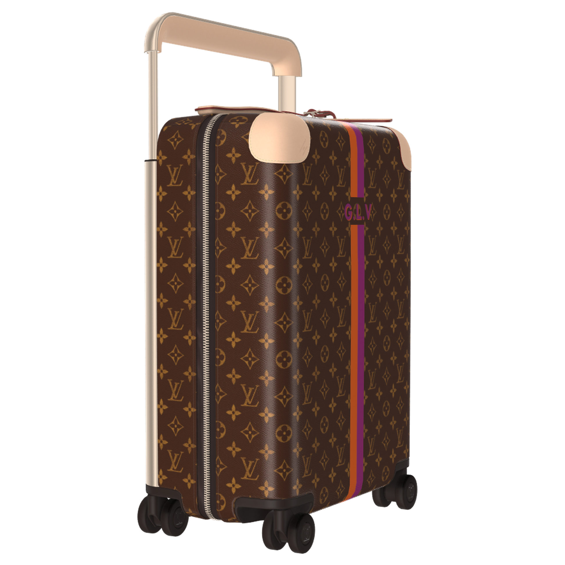 Horizon 50 Monogram Canvas Brown-Beige Rolling Luggage