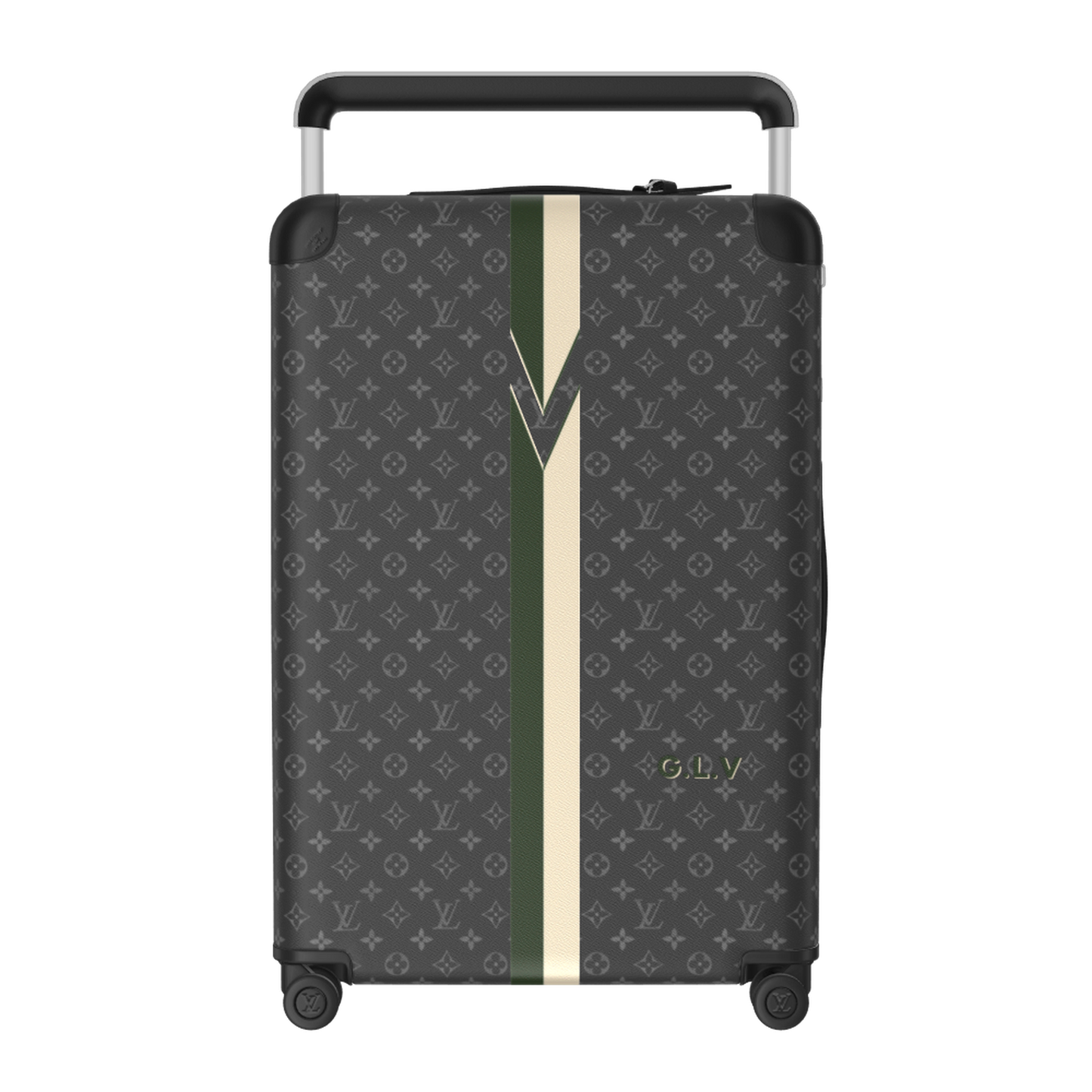 Horizon 70 Monogram Canvas Brown-Beige Rolling Luggage