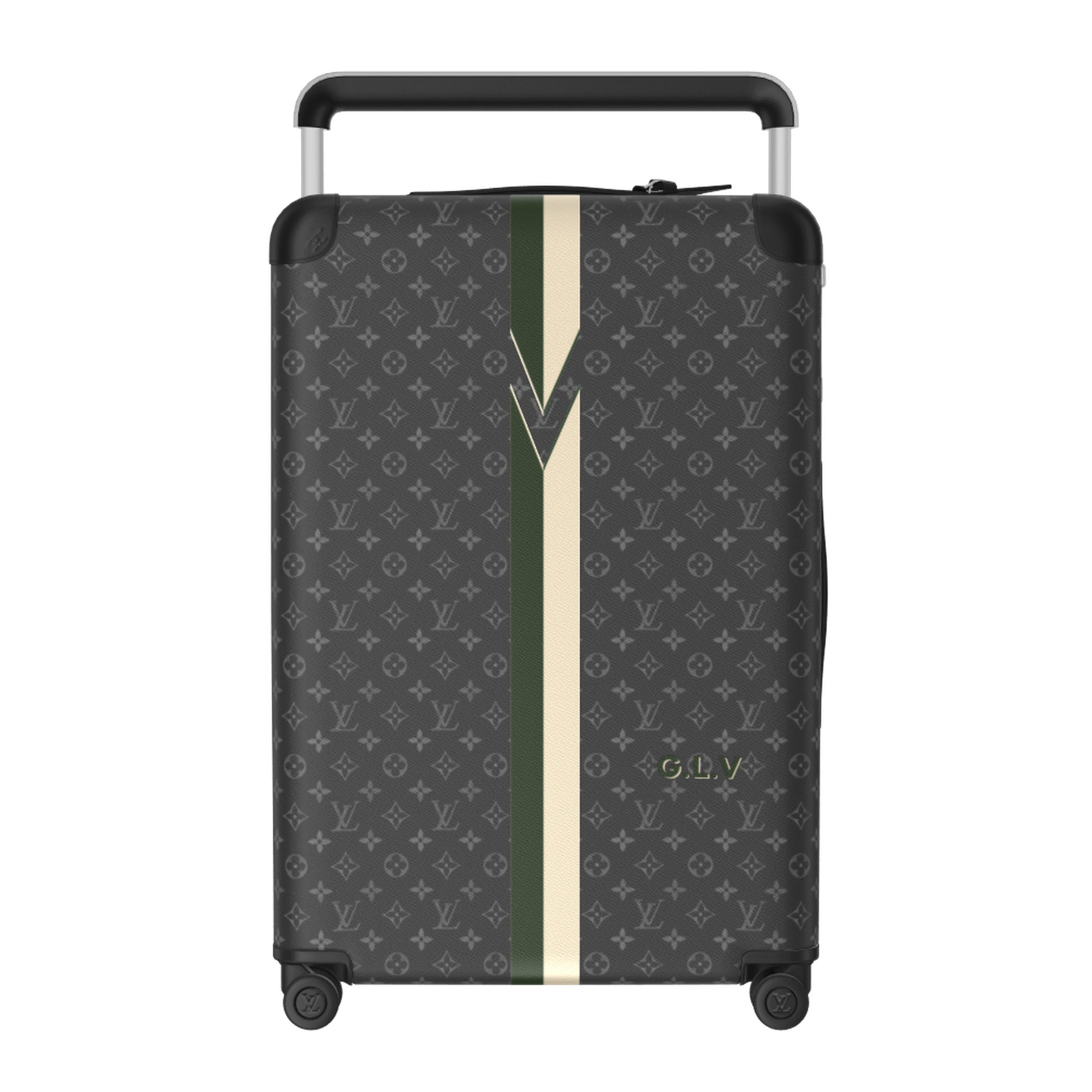 Horizon 70 Monogram Canvas Brown-Beige Rolling Luggage