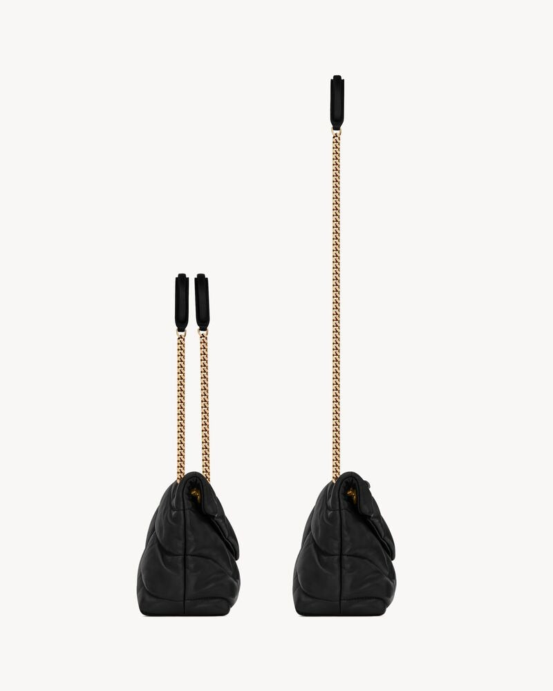 Saint Laurent Puffer Small In Nappa Leather