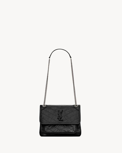 Saint Laurent Niki Baby In Vintage Leather