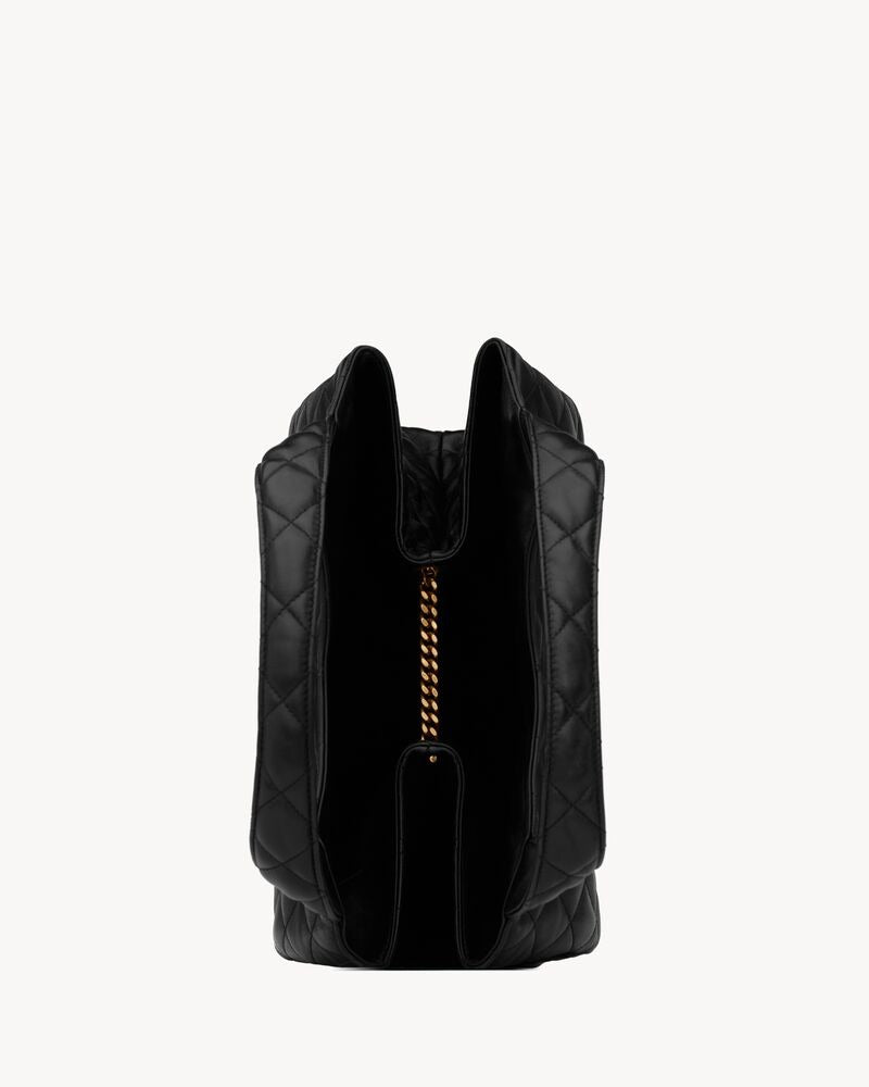 Saint Laurent Icare In Quilted Lambskin