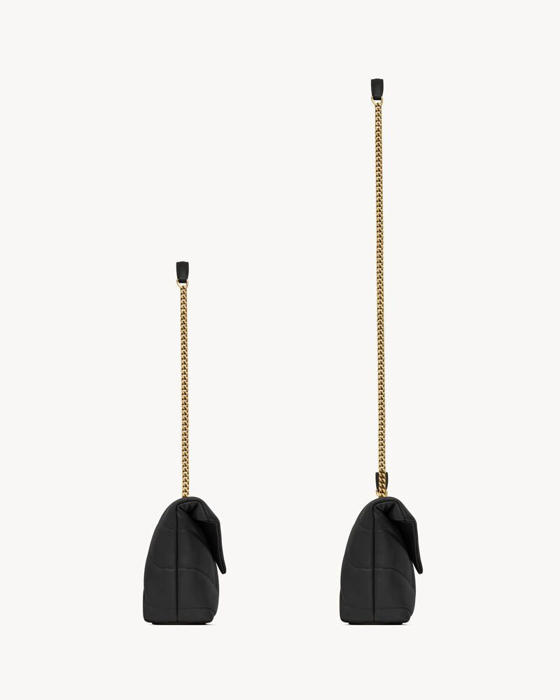 Saint Laurent Toy Puffer In Nappa Leather