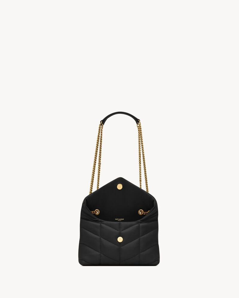 Saint Laurent Toy Puffer In Nappa Leather