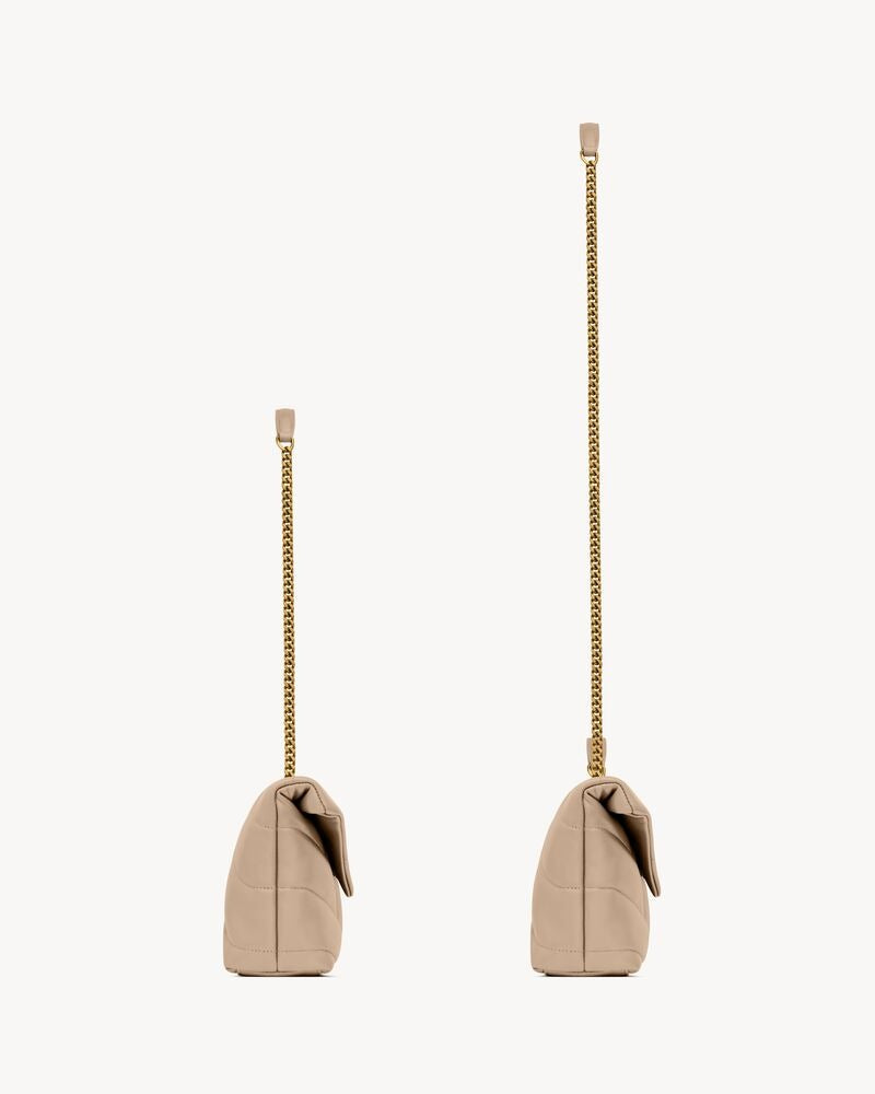 Saint Laurent Toy Puffer In Nappa Leather