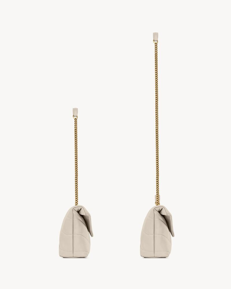 Saint Laurent Toy Puffer In Nappa Leather