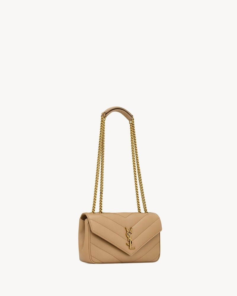 Saint Laurent Loulou Small In Quilted Lambskin