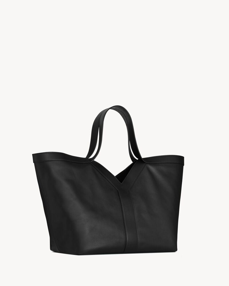 Saint Laurent Y Tote In Leather