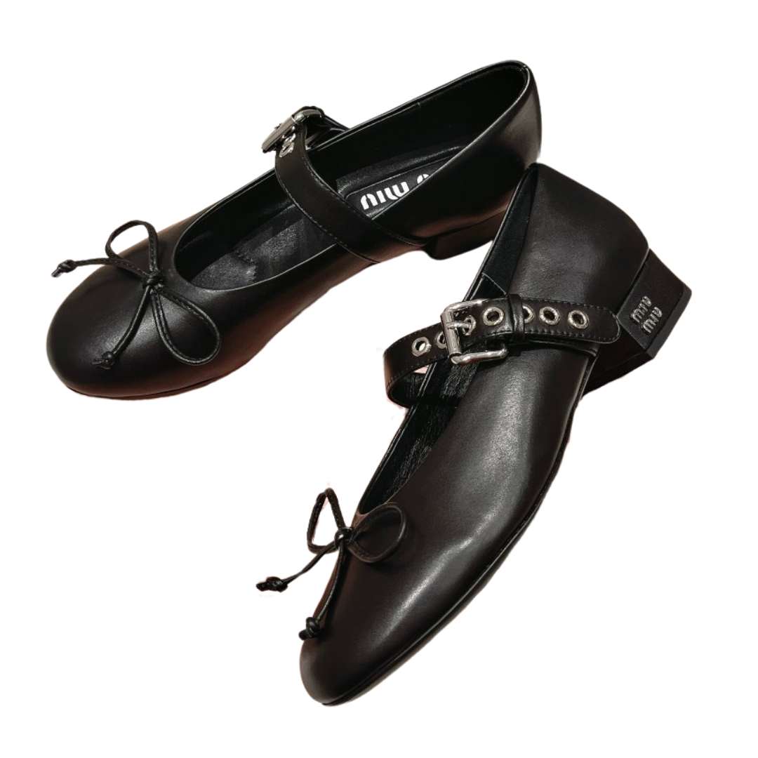 Black Mary Jane Heels