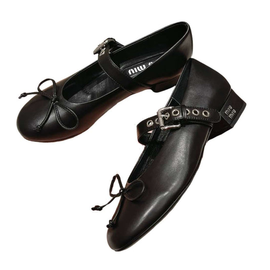 Black Mary Jane Heels