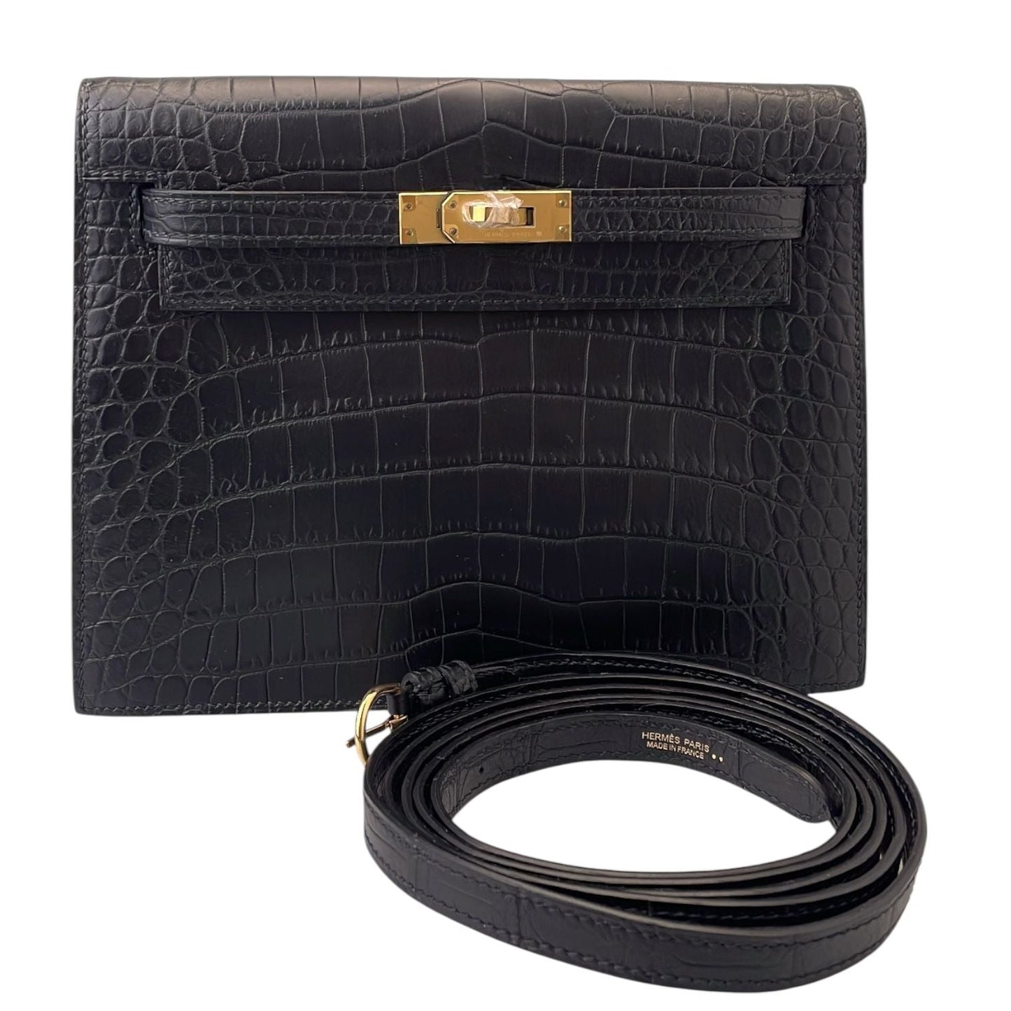 Kelly Dance Alligator Gold Hardware