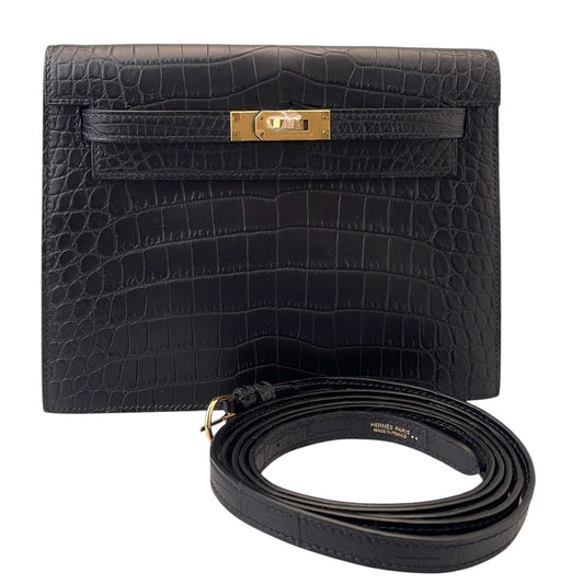 Kelly Dance Alligator Gold Hardware