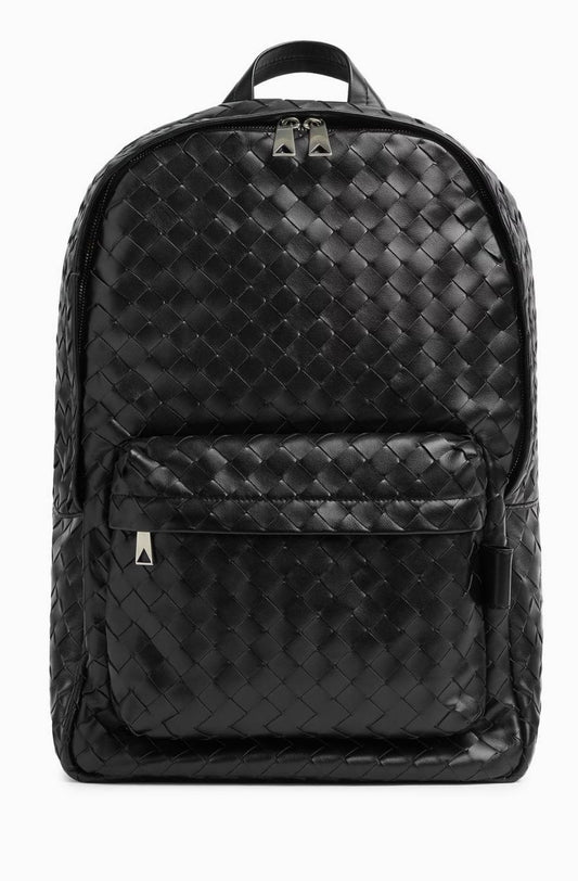 Bottega Veneta Unisex Leather Medium Backpack