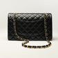Quilted Classic Square Flap Bag in Leather