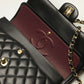 Quilted Classic Square Flap Bag in Leather