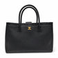 Chanel Executive Cerf Tote Bag Gold Hardware