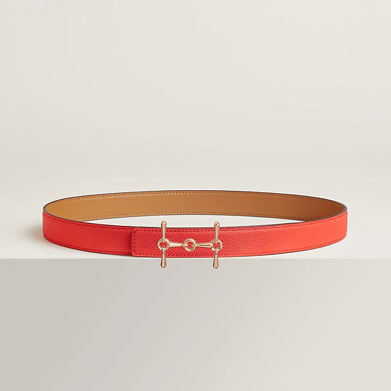 H Equestre Belt Buckle & Hermès Sur Mer Reversible Leather Strap 24 MM