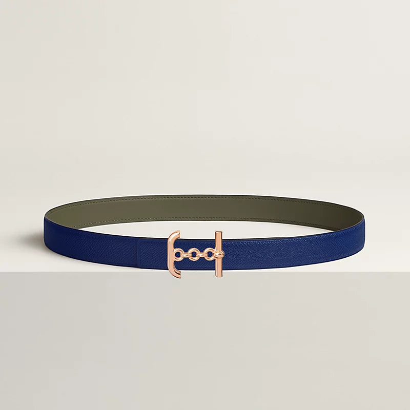 Ancre Marin Belt Buckle & Reversible Leather Strap 24 MM