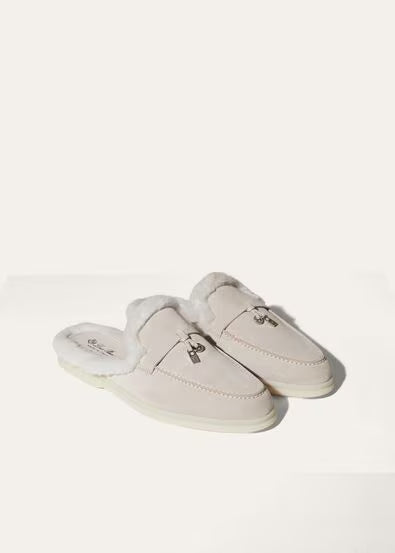 Strawberry Frosting - Midnight Blue Charms Walk Babouche Loafer