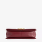 Lambskin Quilted Medium Boy Flap Dark Red