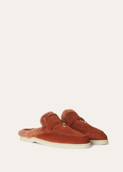 Strawberry Frosting - Midnight Blue Charms Walk Babouche Loafer