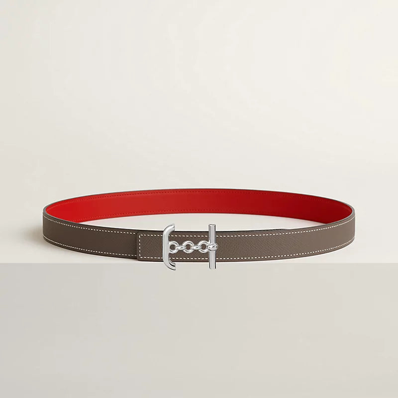 Ancre Marin Belt Buckle & Reversible Leather Strap 24 MM