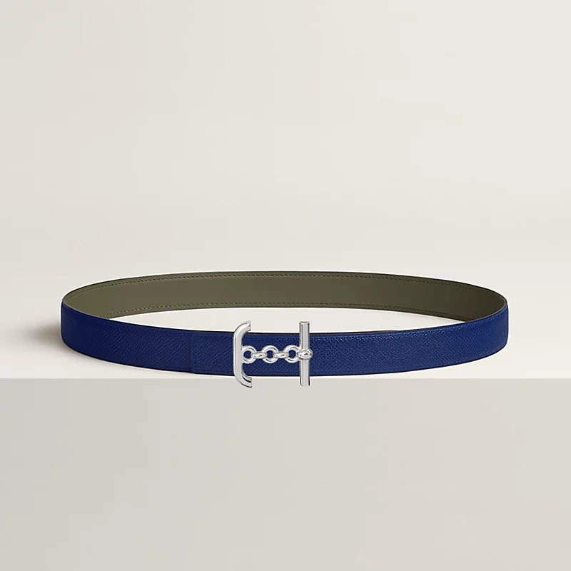 Ancre Marin Belt Buckle & Reversible Leather Strap 24 MM