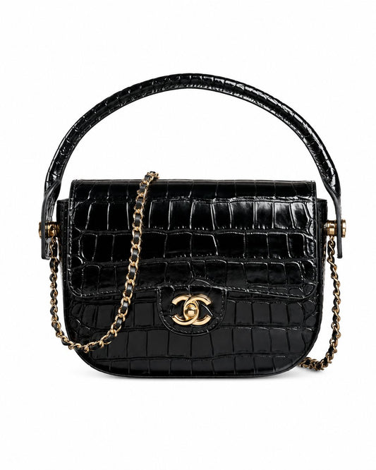 Chanel Mini Flap Top Handle Bag