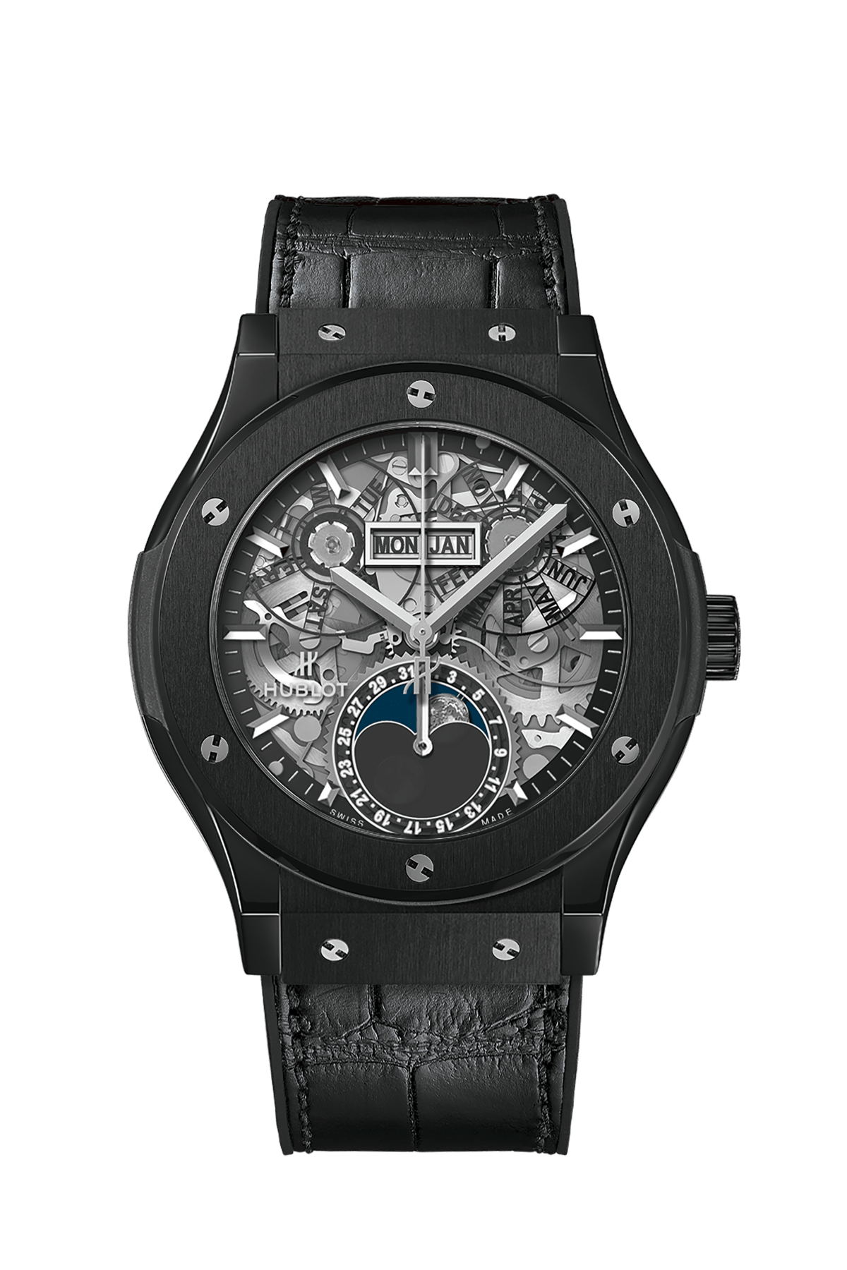 Classic Fusion Aerofusion Moonphase Black Magic 42 mm