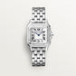 Panthère de Cartier Medium 27mm x 37mm Steel Blue Crown Silvered Dial Steel Bracelet Quartz Watch