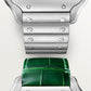 Santos de Cartier Large 39.8mm Steel Green Dial Steel Bracelet Self-Winding Watch