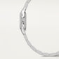 Panthère de Cartier Mini 25.1mm x 18.5mm White Gold Diamond Bezel Diamond Crown Silvered Dial White Gold Bracelet Quartz Watch