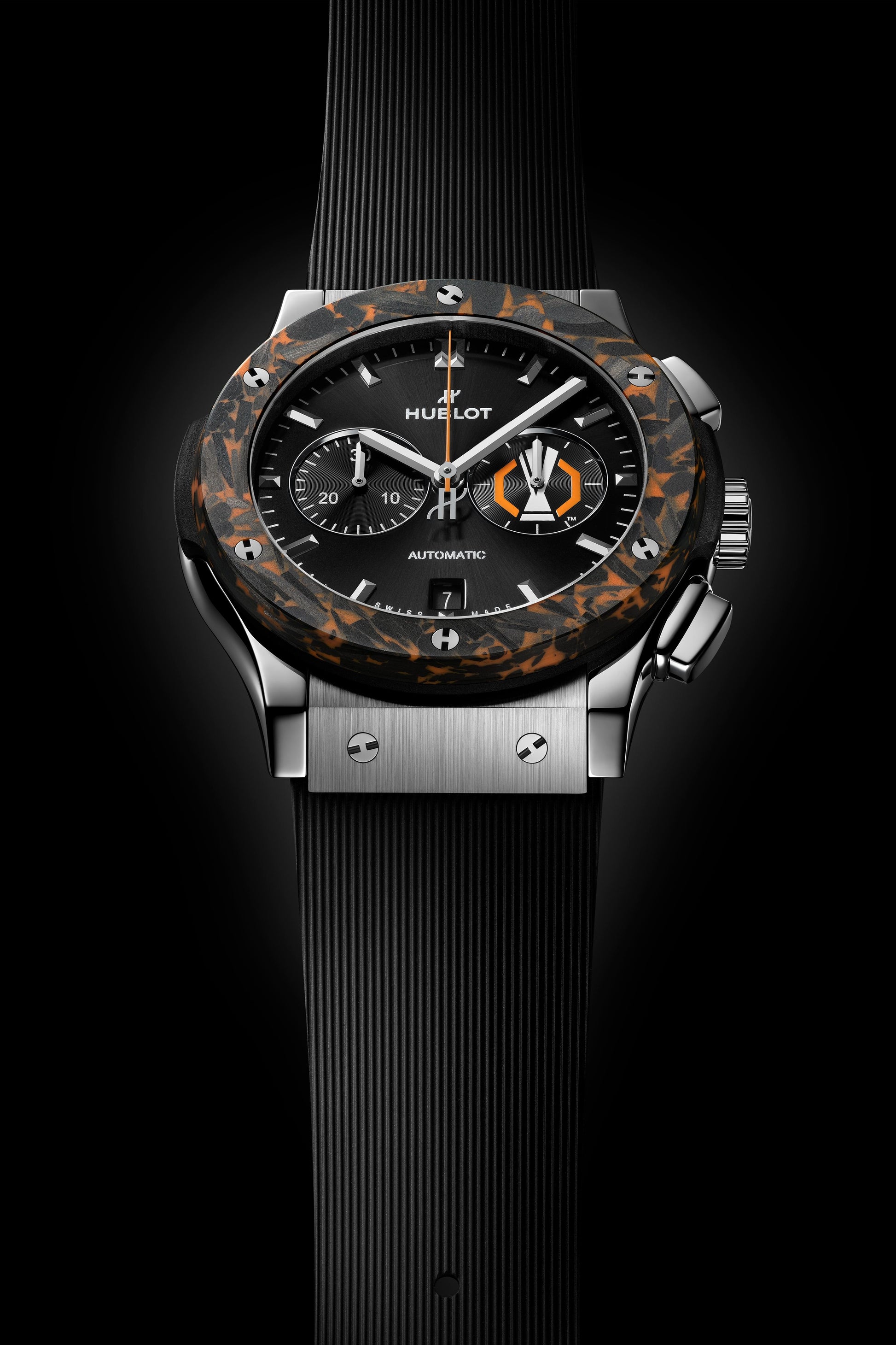 Classic Fusion Chronograph UEFA Europa League Titanium Carbon 42 mm