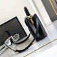 Capucines Mini Taurillon Leather Python Trim Top Handle Bag